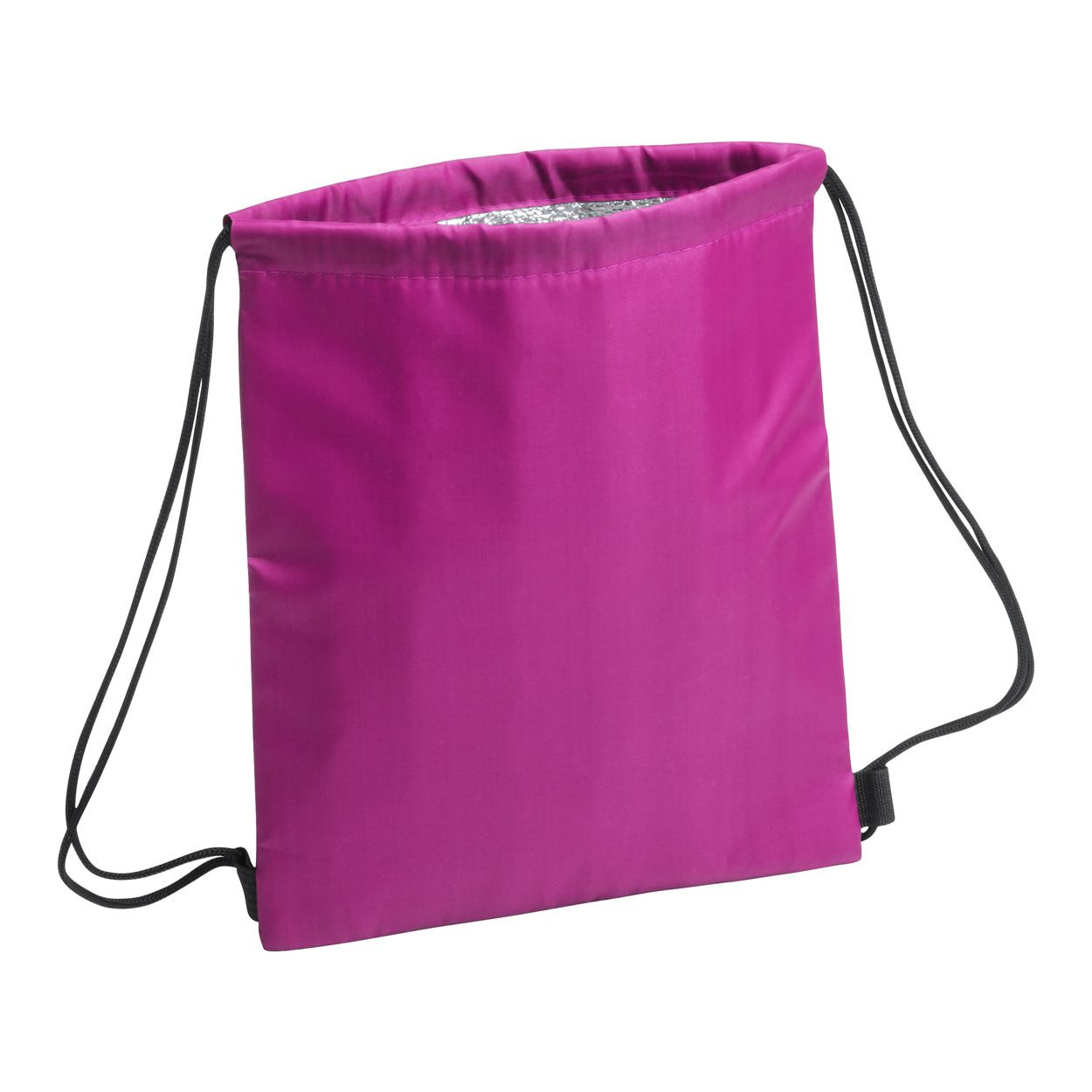 Borsa termica in alluminio e poliestere rosa