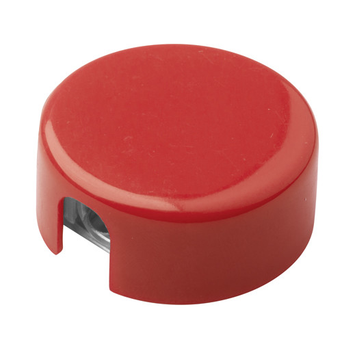 Temperino in plastica rossa