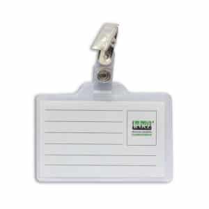 Porta badge con clip Losanna