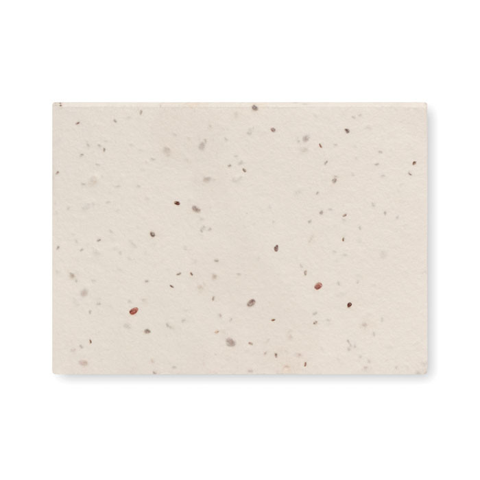 Memo adesivi con copertina coi semi