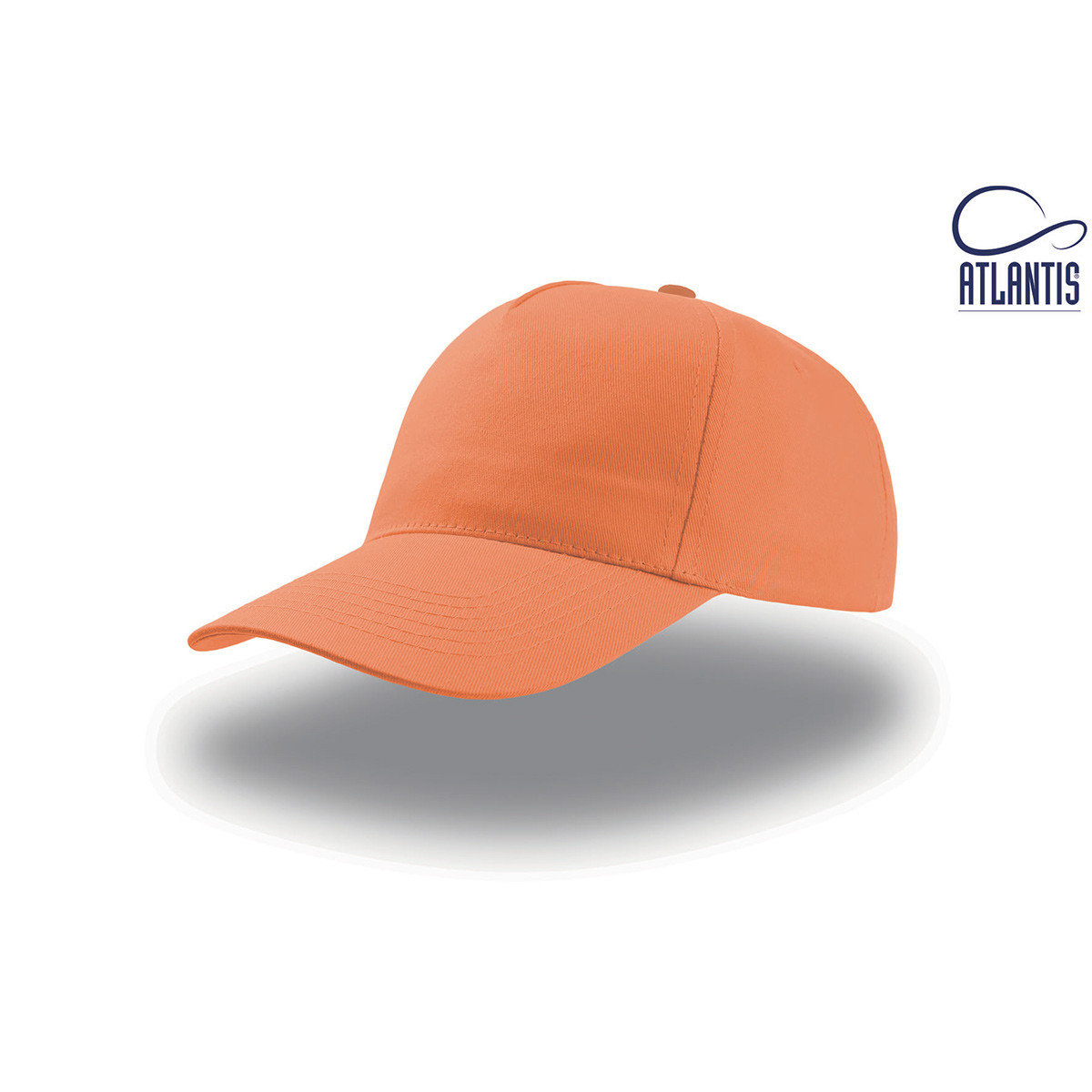 Cappello color salmone con visiera