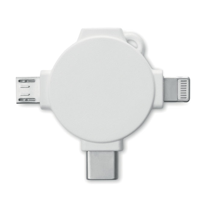 Cavo di ricarica usb bianco
