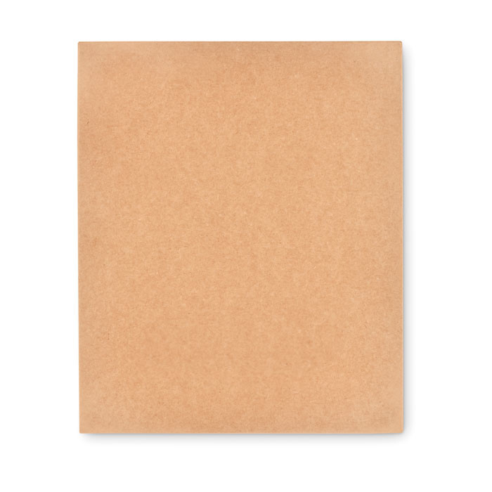 Bloc notes in sughero con chiusura a elastico e segnapagina