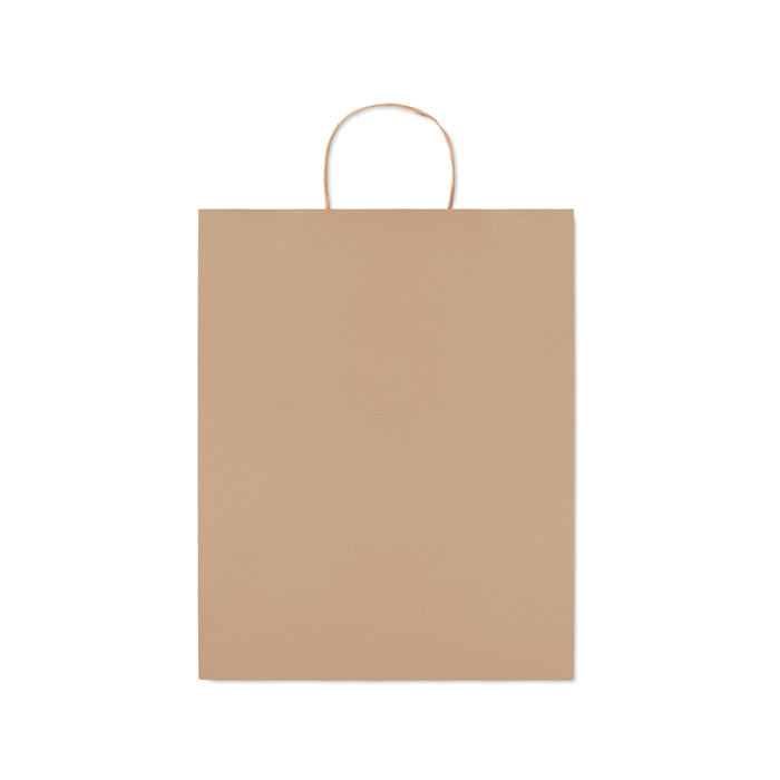 Shopper in carta con manici ritorti