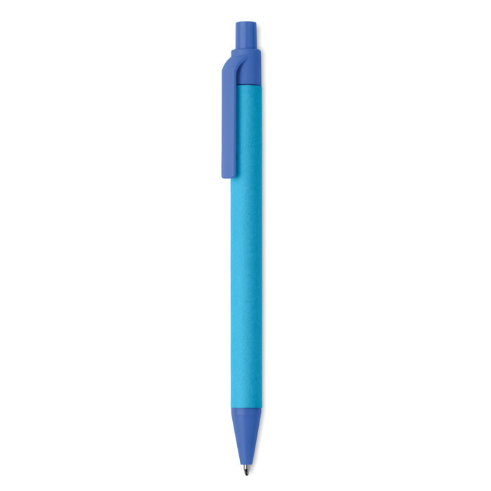 Penna blu in cartone