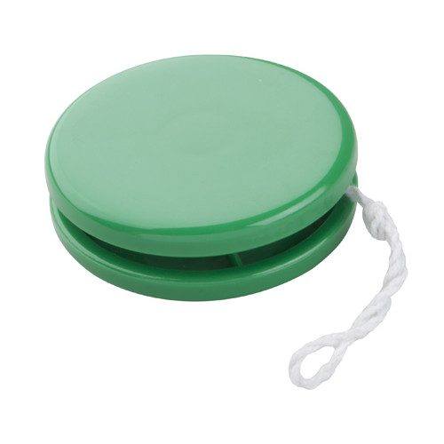 Yoyo in plastica verde