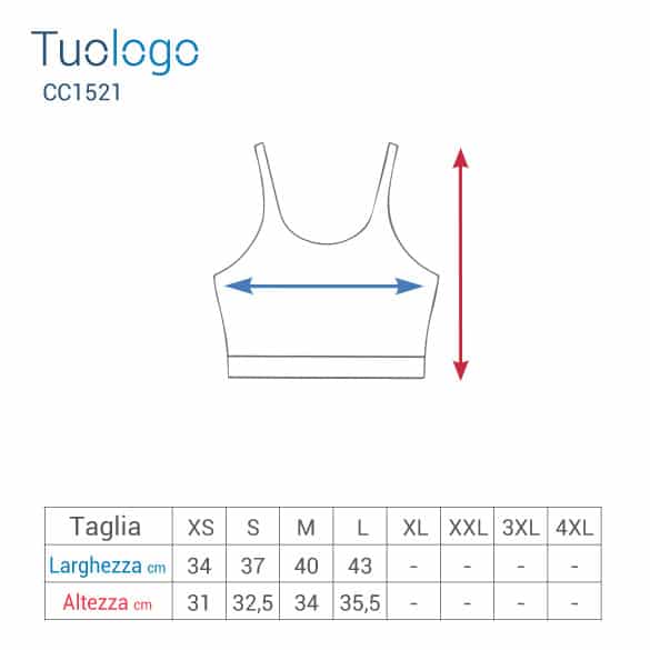 Tabelle misure altezza e larghezza