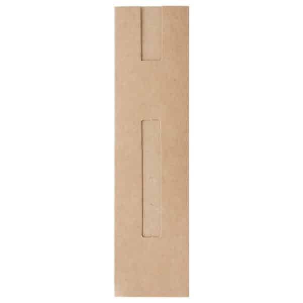 Custodia per penna in carta beige