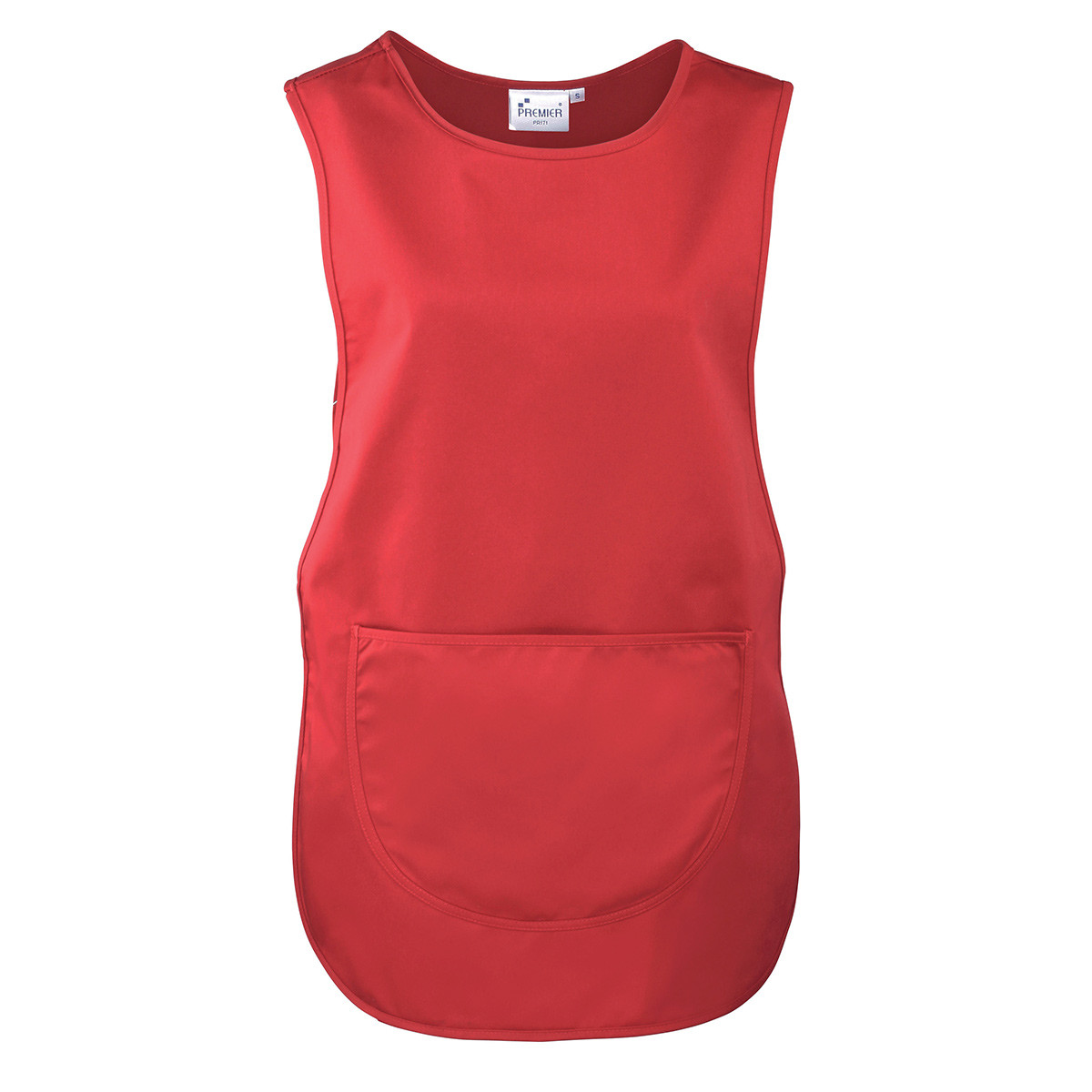 Casacca per centro benessere e parucchiera colore rosso