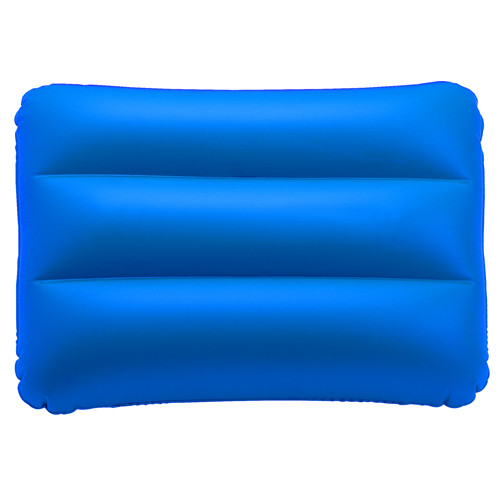 Cuscino gonfiabile in pvc blu