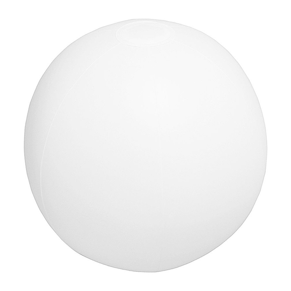 Pallone da spiaggia in pvc bianco