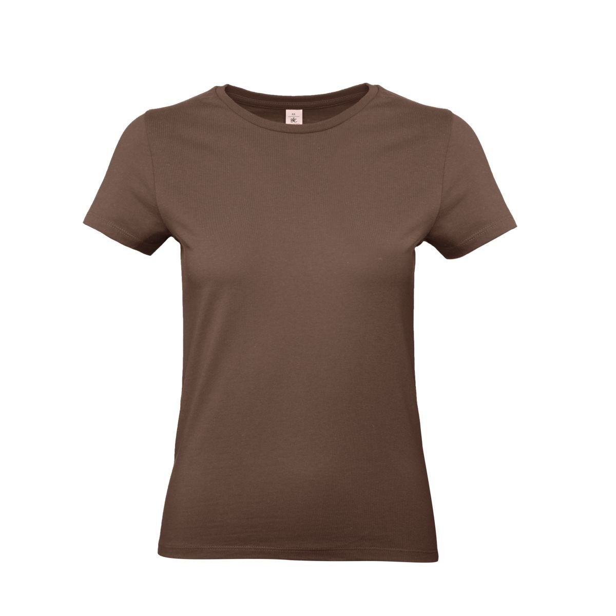 Tshirt donna manica corta marrone