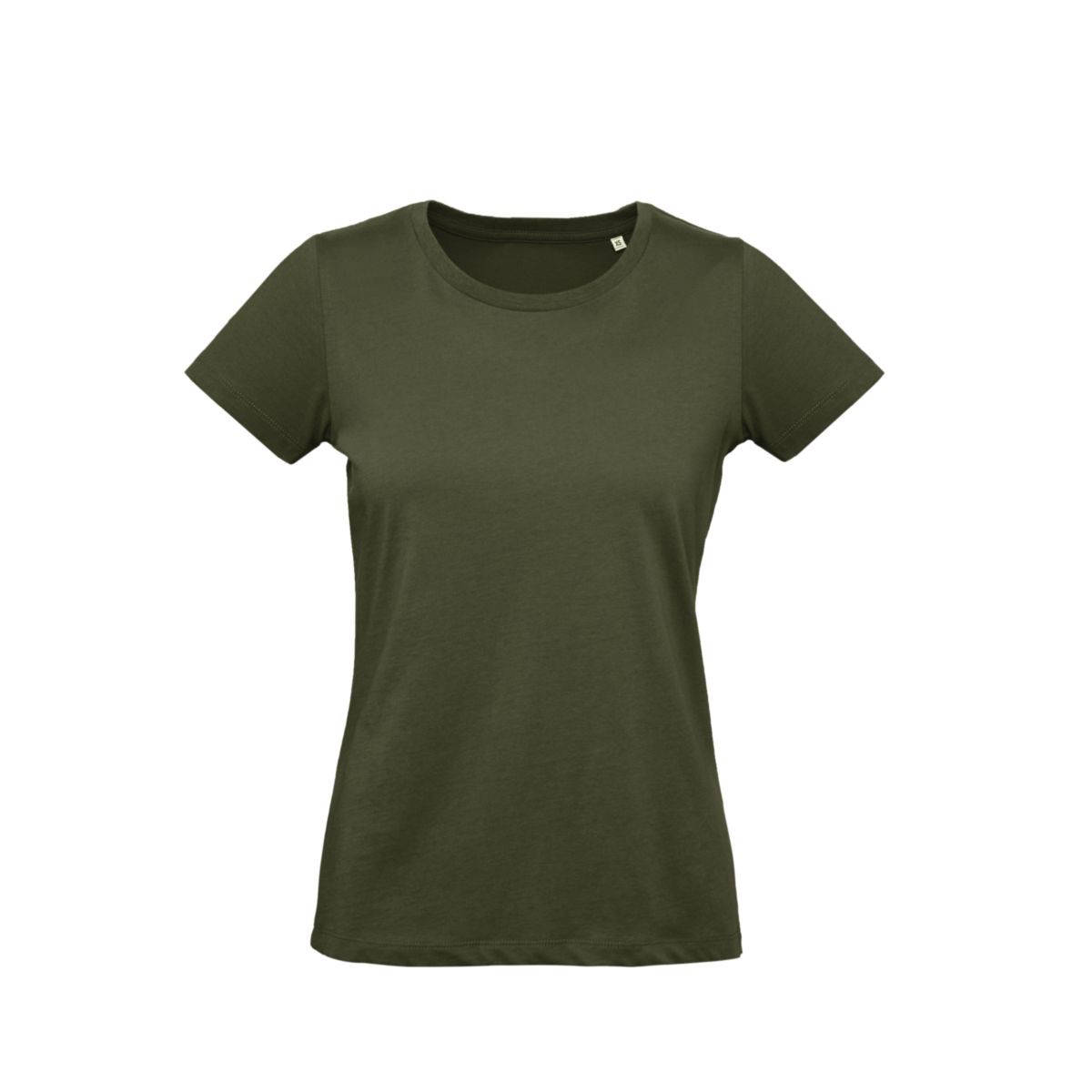 Tshirt donna manica corta verde scuro