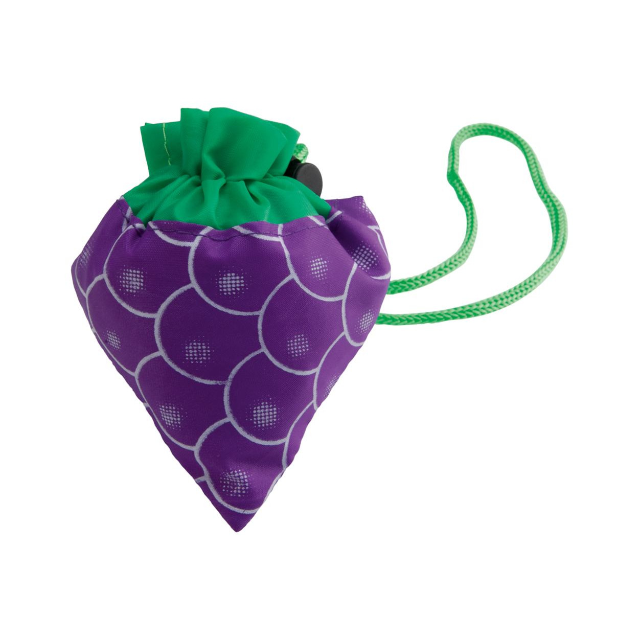 Shopper viola ripiegabile a forma di sacchetto della frutta