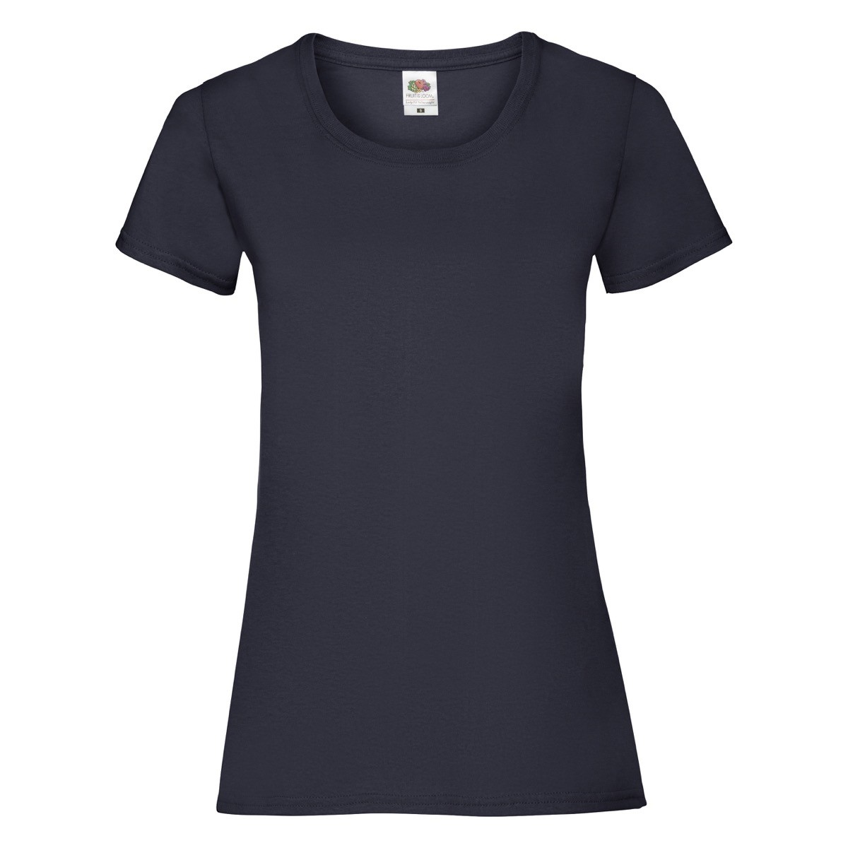 Tshirt donna manica corta viola 100% cotone