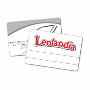 Badge card rettangolare Polichi