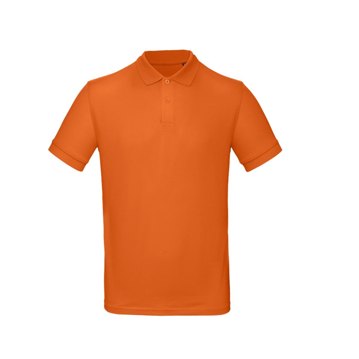 Polo uomo urban orange manica corta con 2 bottoni