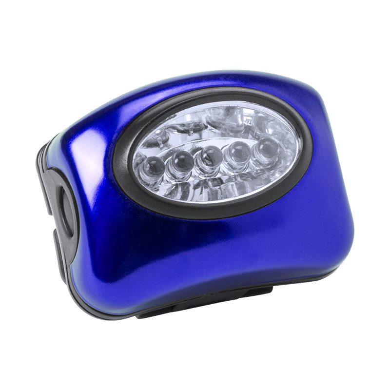 Luce blu da mettere in testa