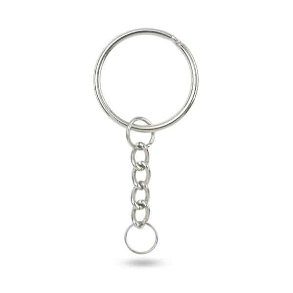 Catenella per portachiavi con anello