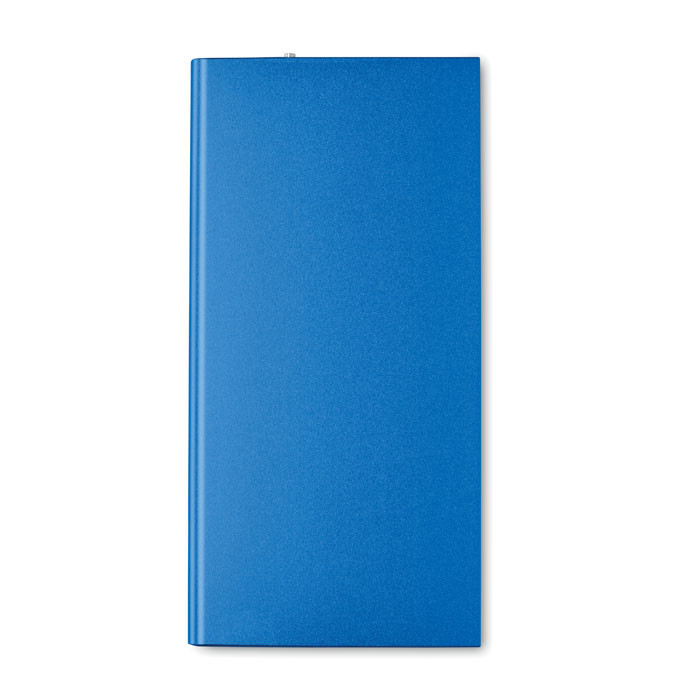 Powerbank blu in alluminio