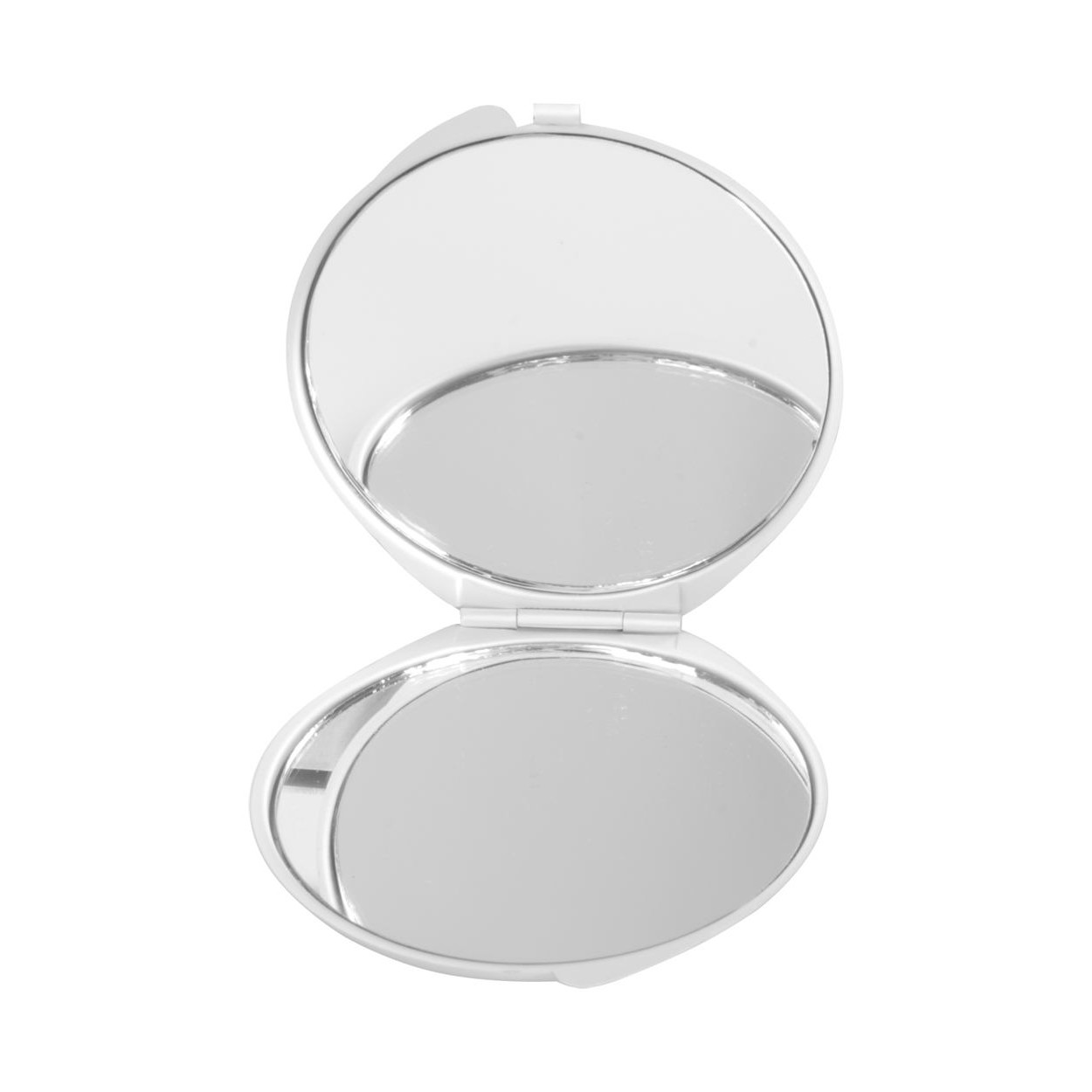 Specchietto in alluminio con logo