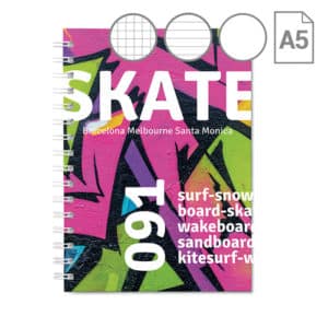 Bloc notes A5 con spirale Pofi