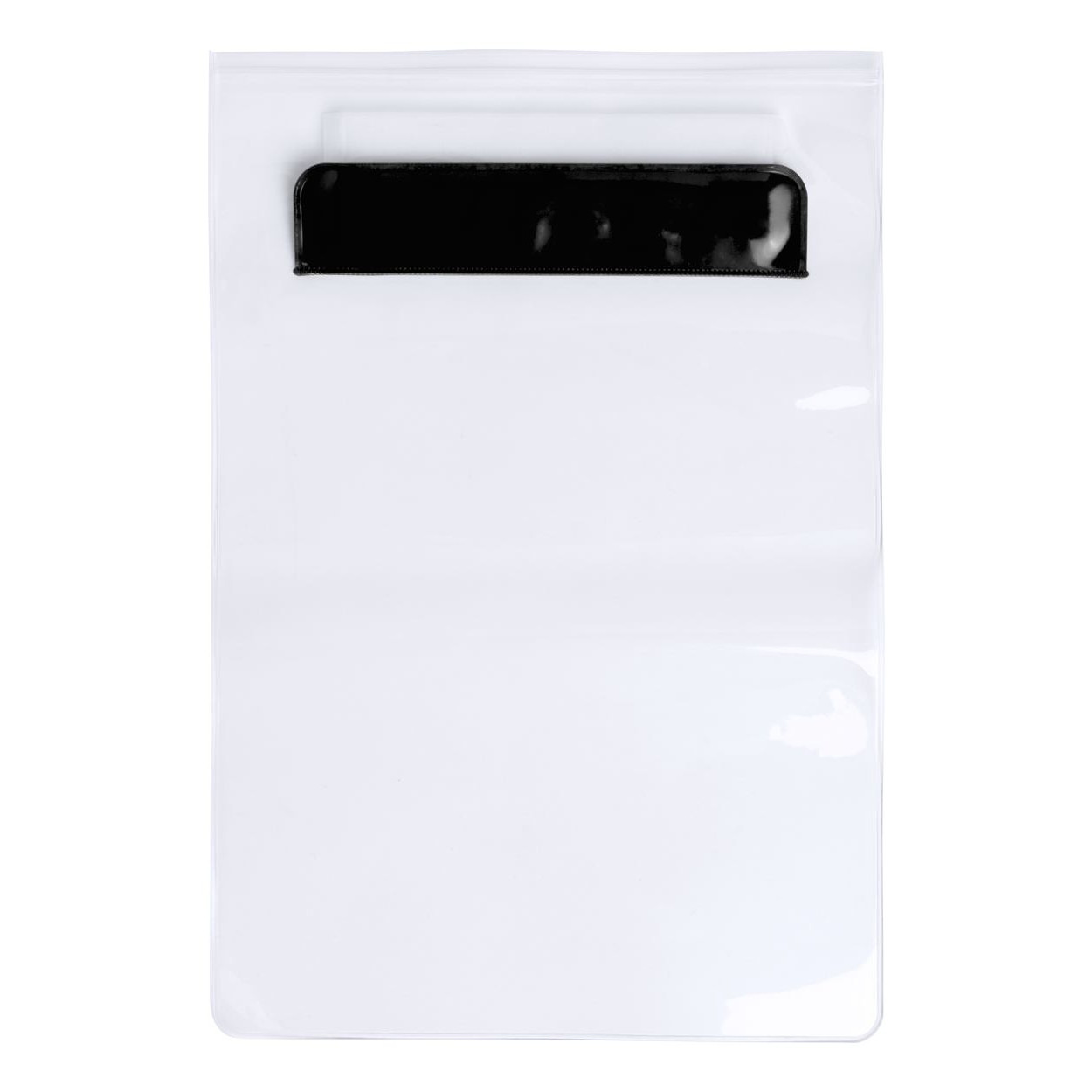 Custodia impermeabile in pvc nero per tablet