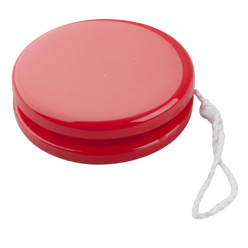 Yoyo in plastica rossa