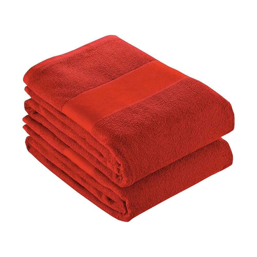 Telo rosso in cotone