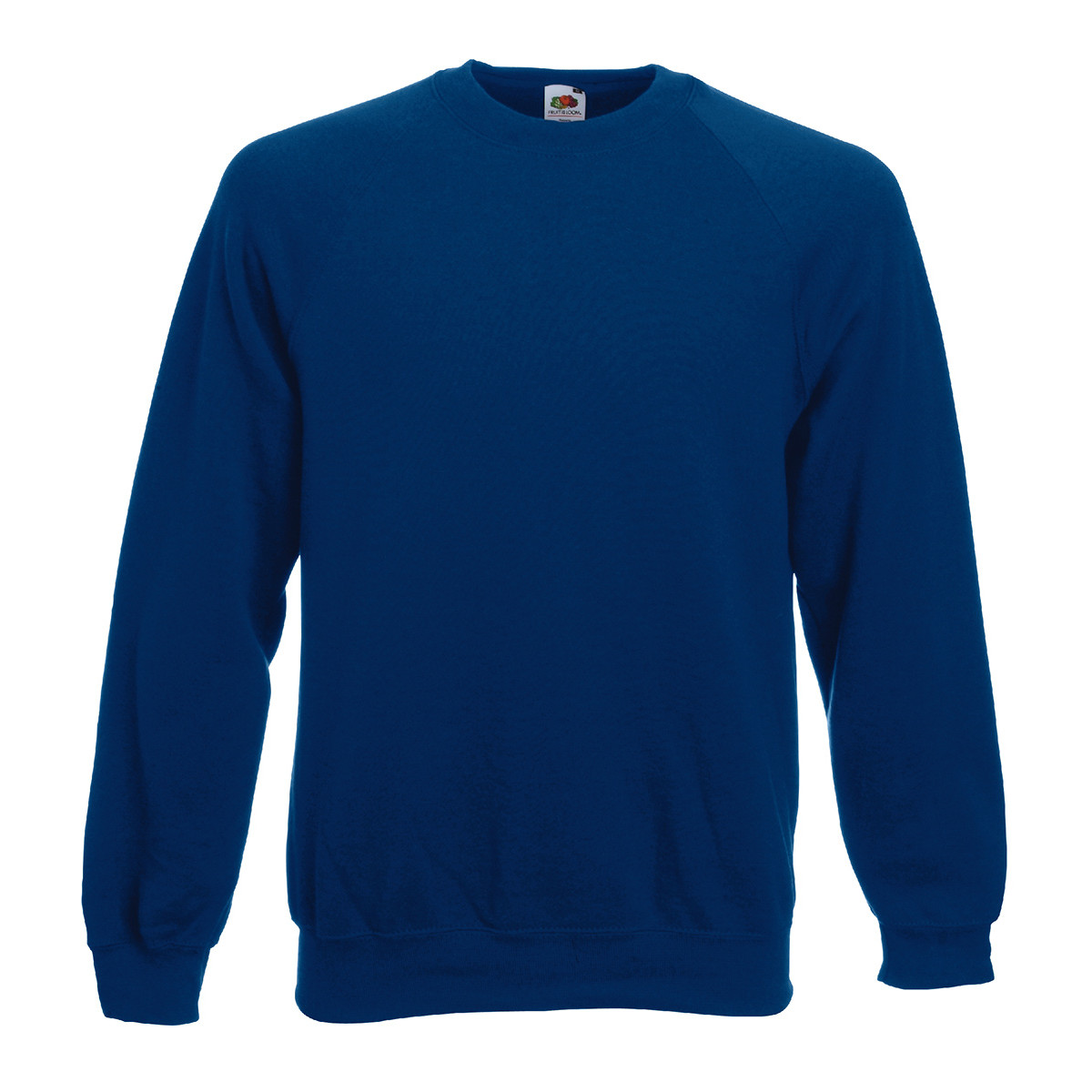 Felpa unisex blu girocollo in cotone
