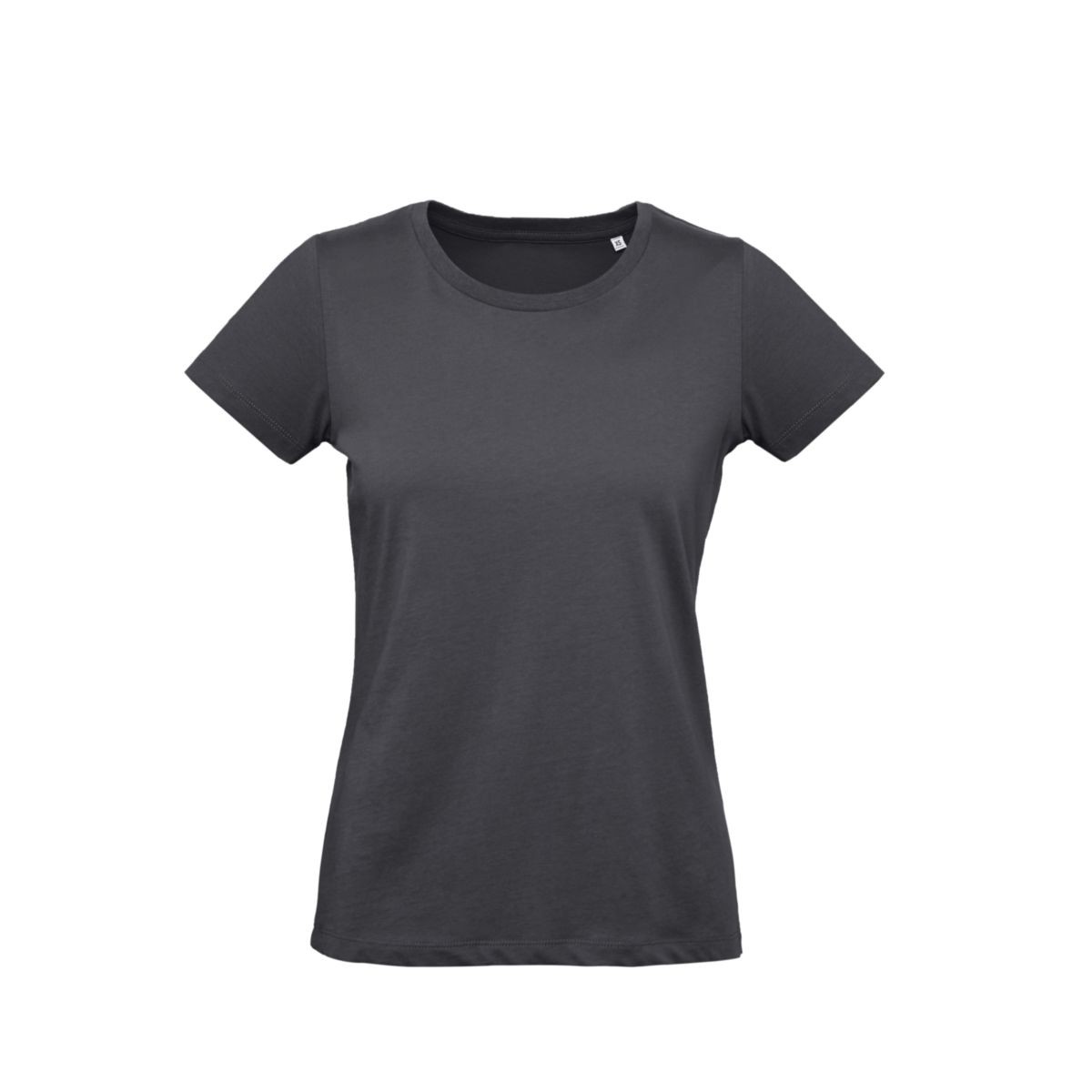 Tshirt donna manica corta grigio scuro