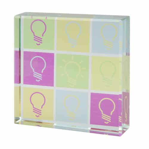 Confezione mattone di vetro