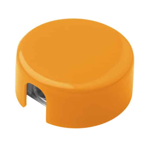 Temperino in plastica arancione