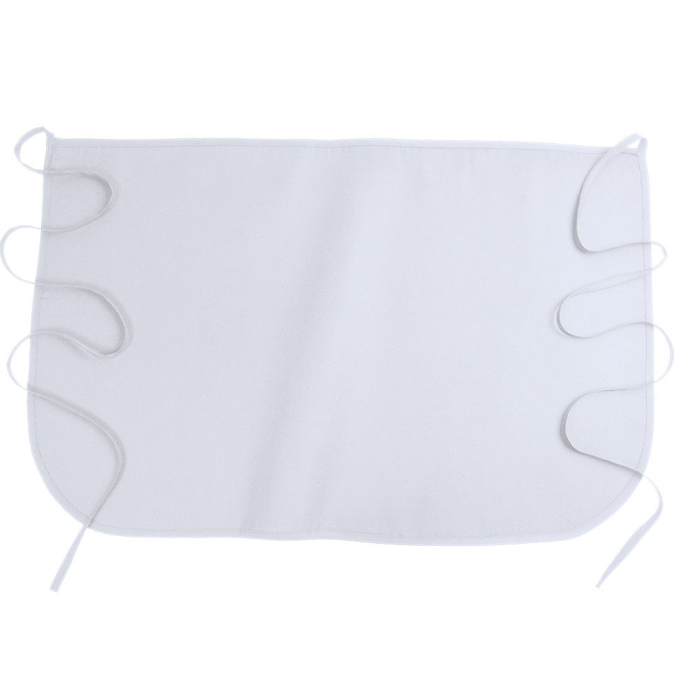 Grembiule corto da barista colore bianco