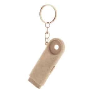 Portachiavi gettone con torcia Doss