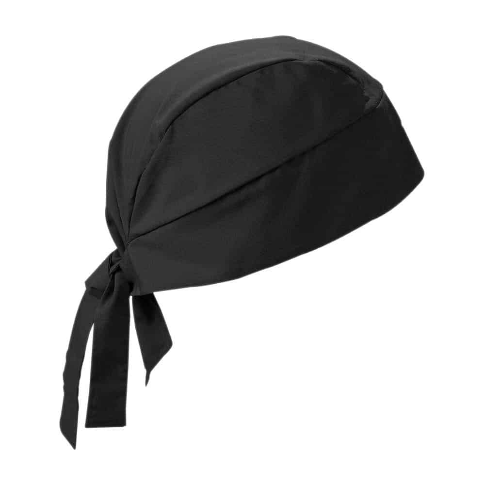 Bandana in cotone e poliestere nera