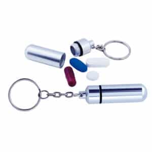 Porta pillole in alluminio Indio