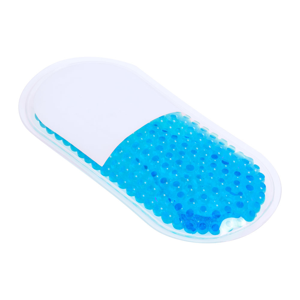 Impacco clado/freddo con palline di gel azzurre