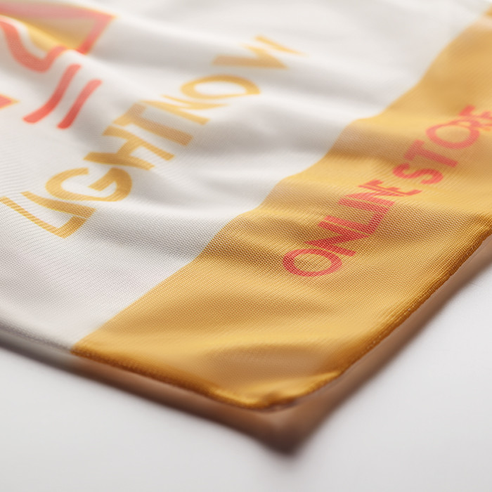 Sacchetto per cibo in rete con logo