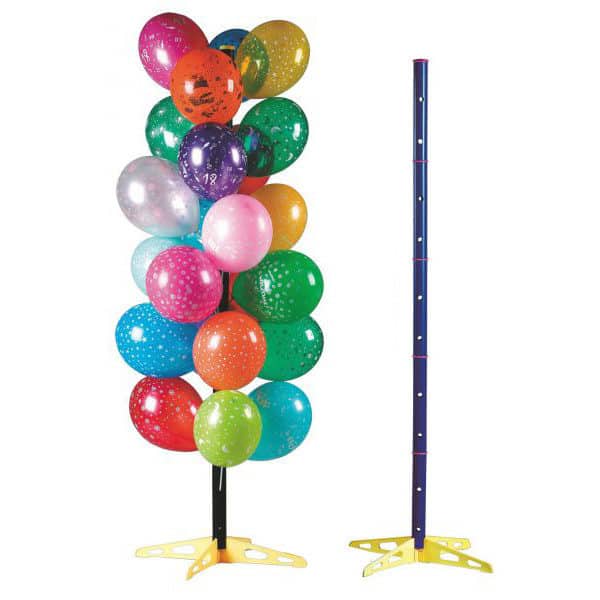 Palloncini in lattice di diversi colori
