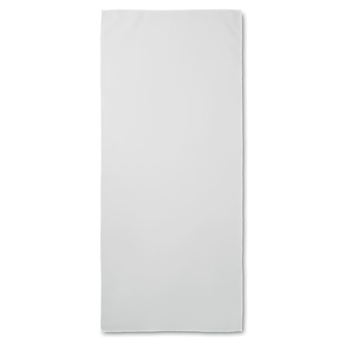 Asciugamano in microfibra bianco