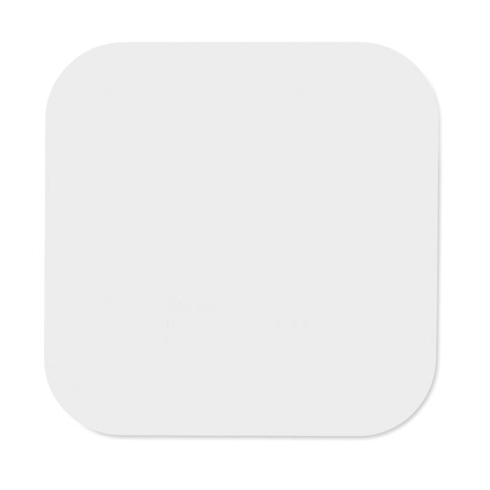 Caricatore bianco wireless con due porte usb