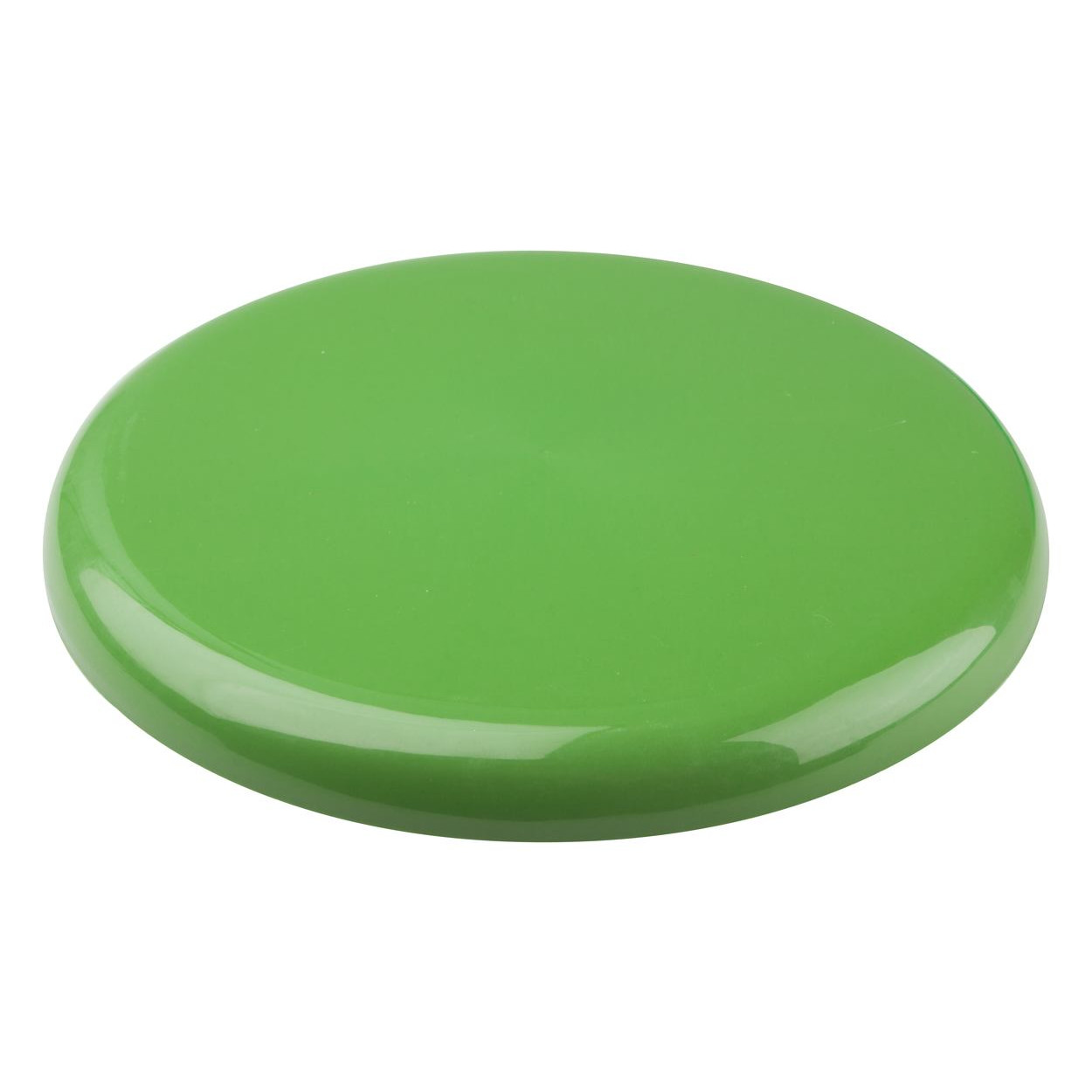 Frisbee in plastica verde
