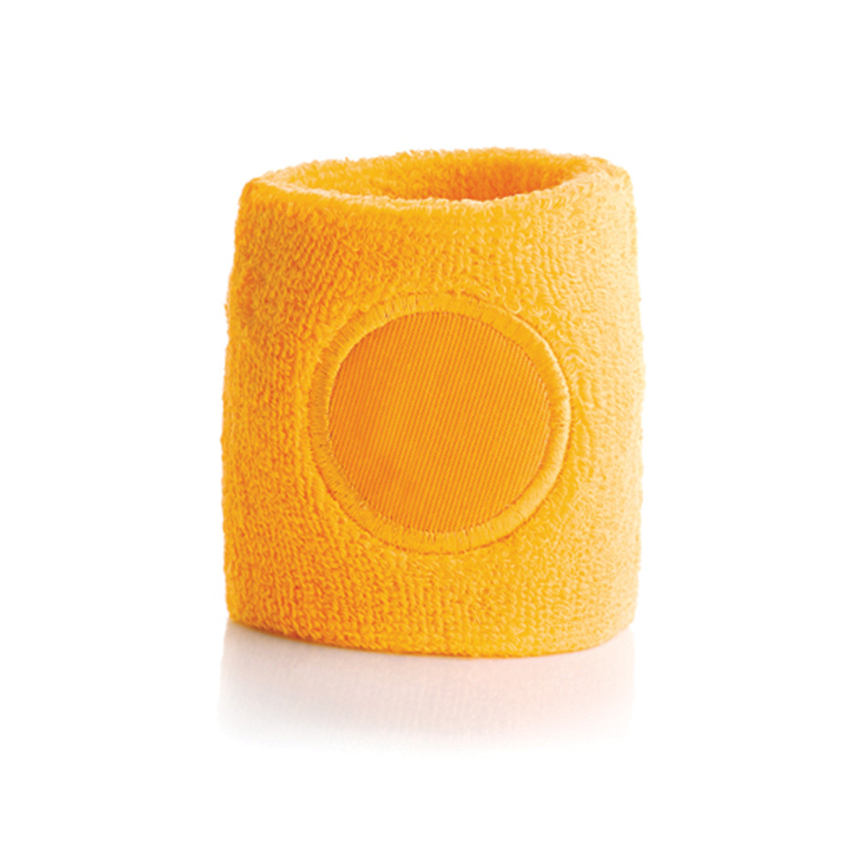 Polsino in spugna giallo