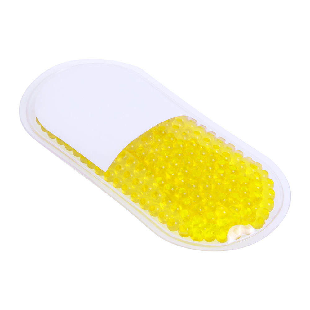 Impacco clado/freddo con palline di gel gialle