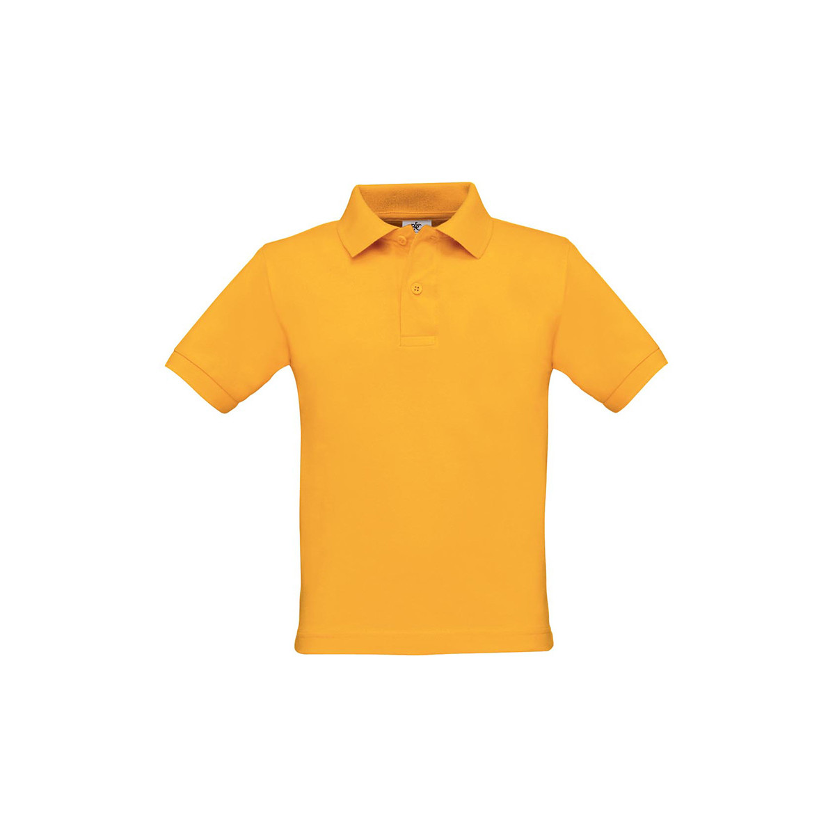 Polo bambino manica corta gialla