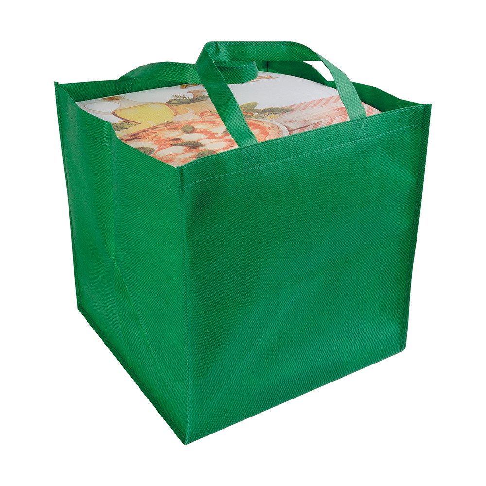 Porta pizze in tnt verde