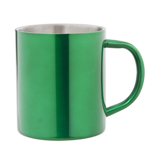 Tazza in alluminio verde