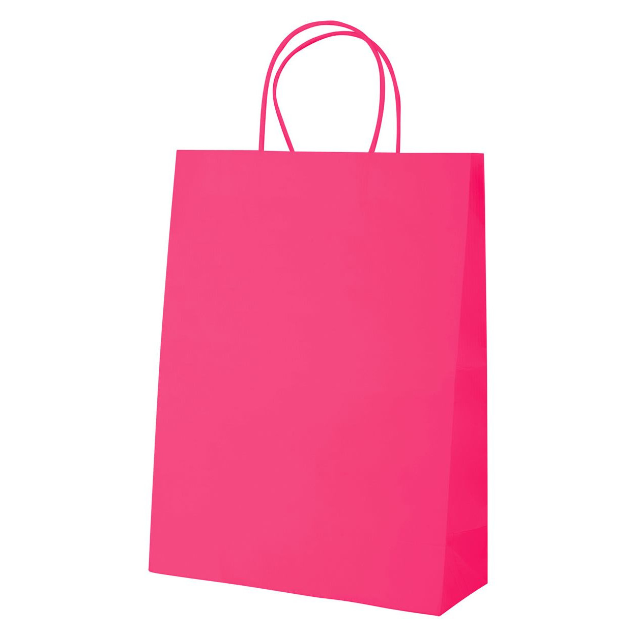 Shopper in carta rosa