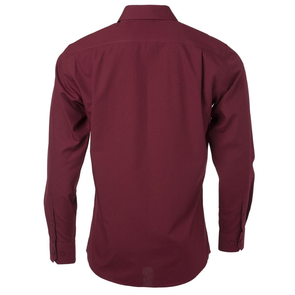 Retro della camicia da uomo colore wine